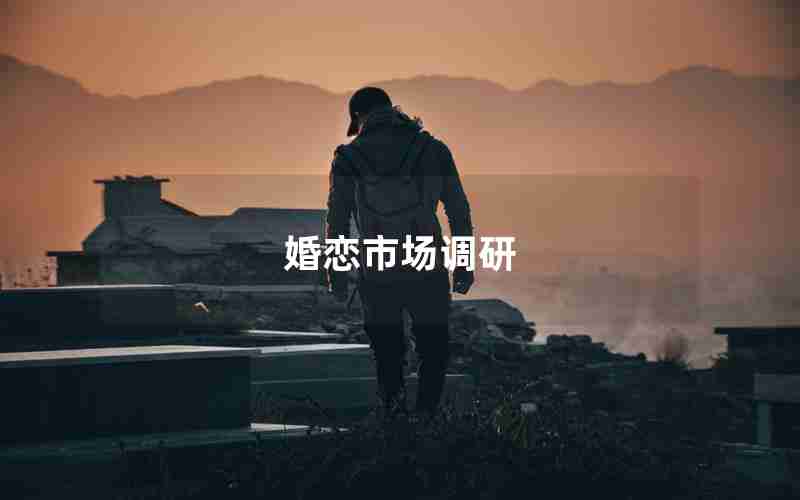 婚恋市场调研 婚恋市场调研