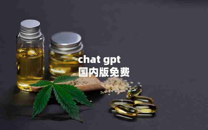 chat gpt 国内版免费 chat gpt 国内版免费