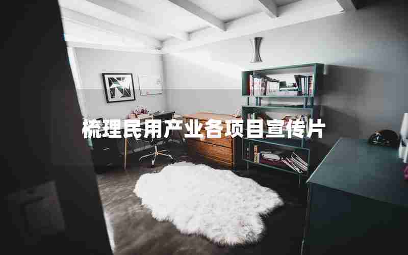 梳理民用产业各项目宣传片