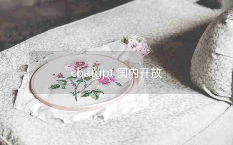 chatgpt 国内开放 chatgpt 国内开放