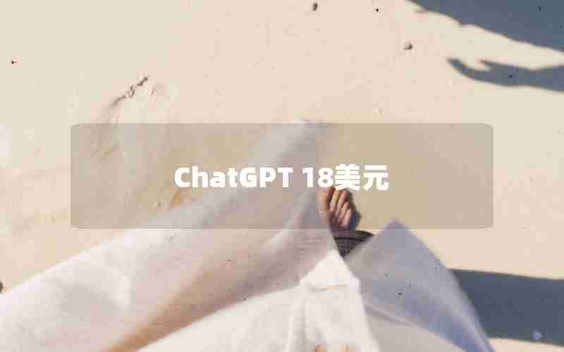 ChatGPT 18美元 ChatGPT 18美元