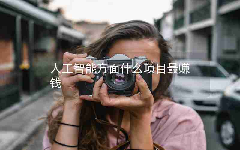 人工智能方面什么项目最赚钱
