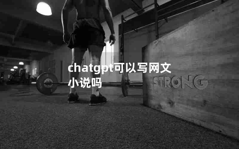 chatgpt可以写网文小说吗