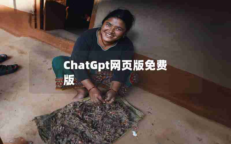 ChatGpt网页版免费版 ChatGpt网页版免费版