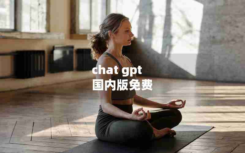 chat gpt 国内版免费