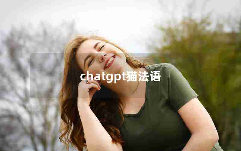 chatgpt猫法语 chatgpt猫法语