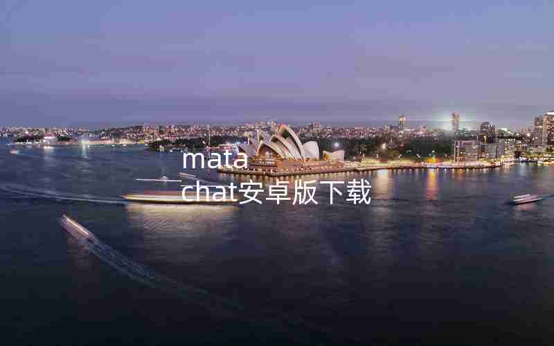 mata chat安卓版下载