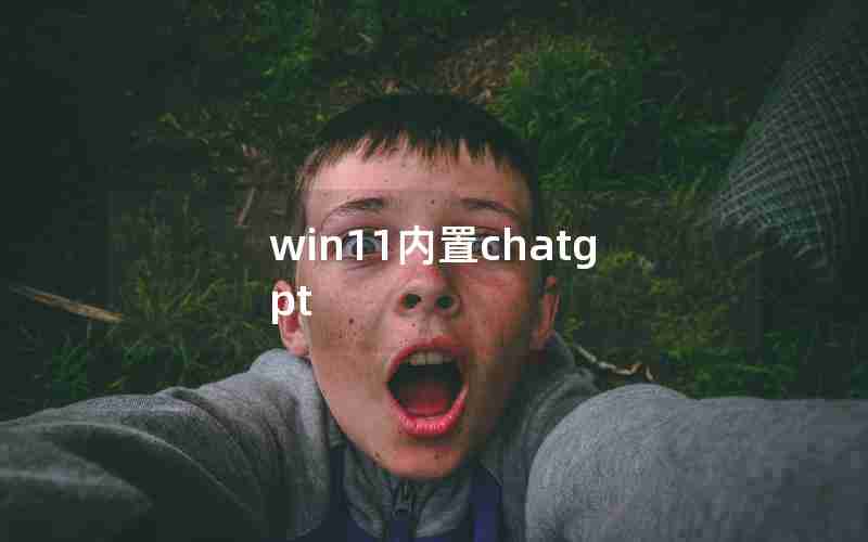 win11内置chatgpt