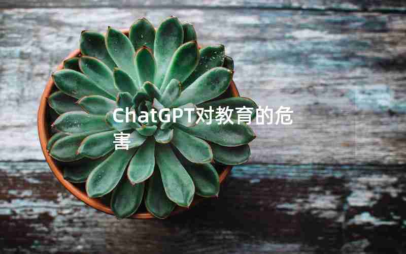 ChatGPT对教育的危害 ChatGPT对教育的危害