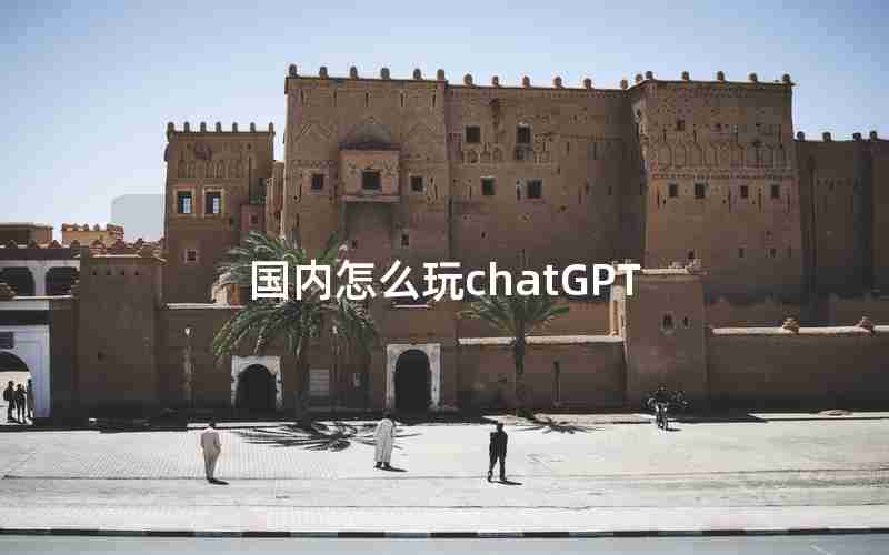 国内怎么玩chatGPT 国内怎么玩chatGPT