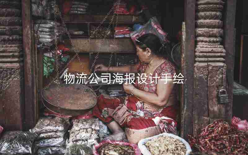 物流公司海报设计手绘 物流公司海报设计手绘