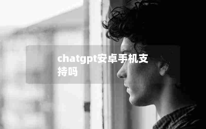 chatgpt安卓手机支持吗—ChatGPT免费最新版