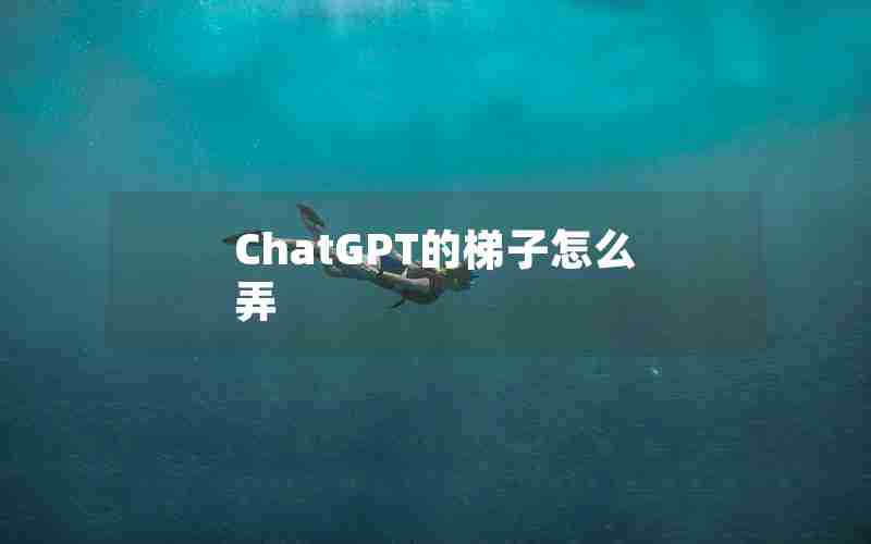 ChatGPT的梯子怎么弄 ChatGPT的梯子怎么弄