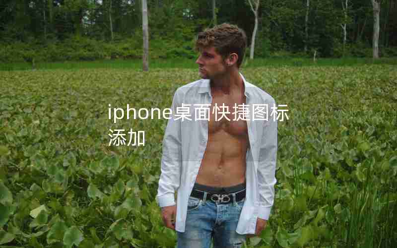 iphone桌面快捷图标 添加 iphone桌面快捷图标 添加