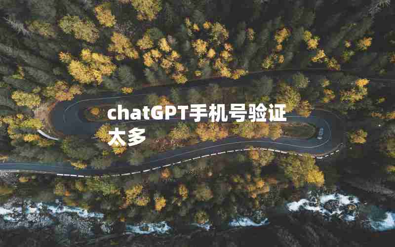 chatGPT手机号验证太多 chatGPT手机号验证太多