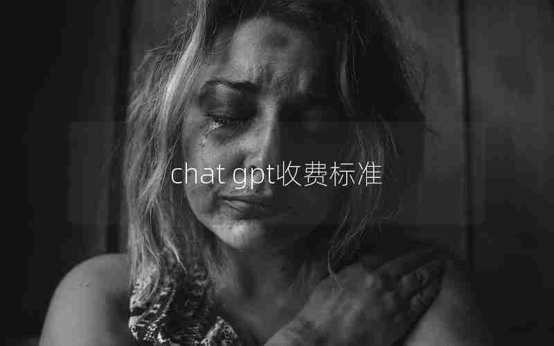 chat gpt收费标准