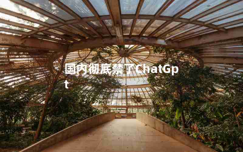 国内彻底禁了ChatGpt