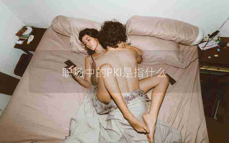 职场中的PKI是指什么