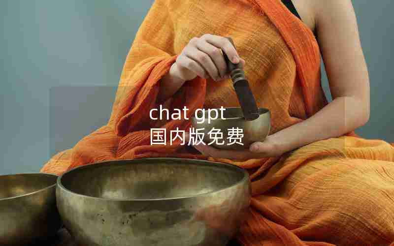chat gpt 国内版免费 chat gpt 国内版免费