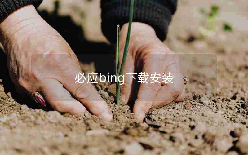 必应bing下载安装 必应bing下载安装