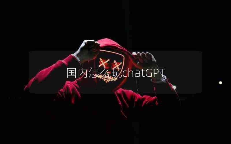 国内怎么玩chatGPT