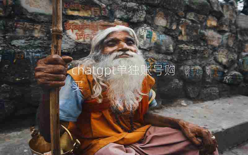 chatgpt单独账号购买 chatgpt单独账号购买