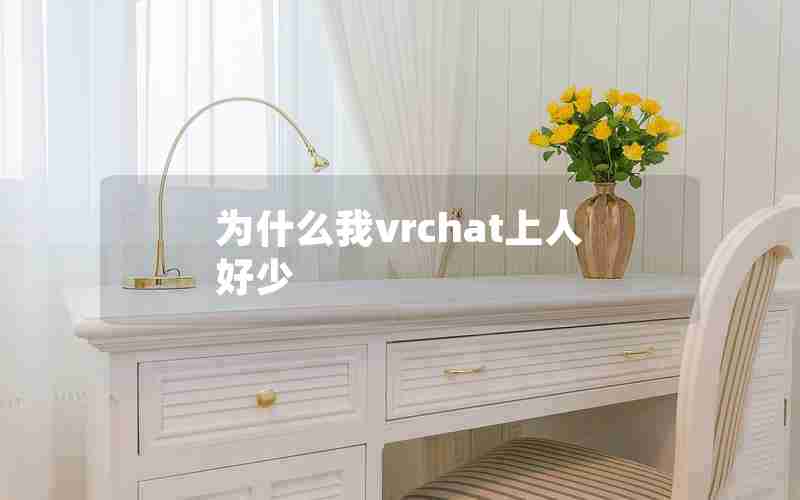 为什么我vrchat上人好少 为什么我vrchat上人好少