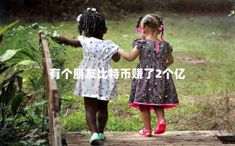 有个朋友比特币赚了2个亿 有个朋友比特币赚了2个亿