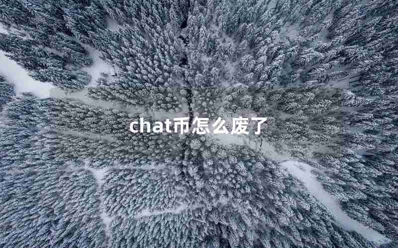 chat币怎么废了 chat币怎么废了
