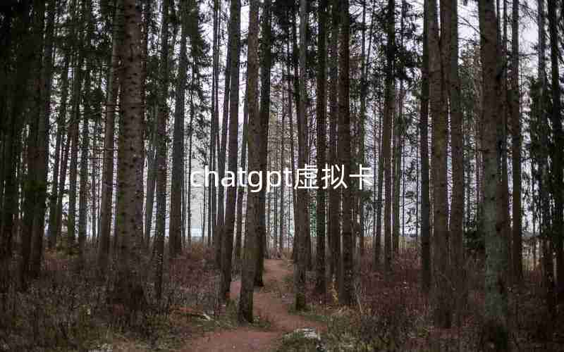 chatgpt虚拟卡