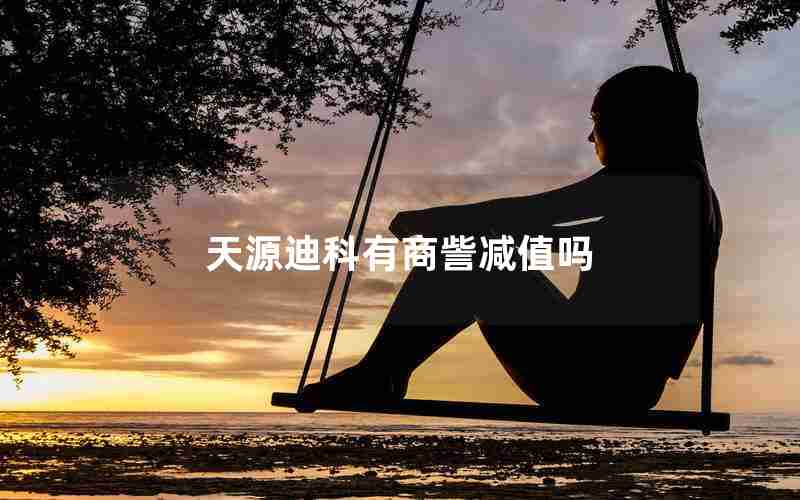 天源迪科有商訾减值吗 天源迪科有商訾减值吗
