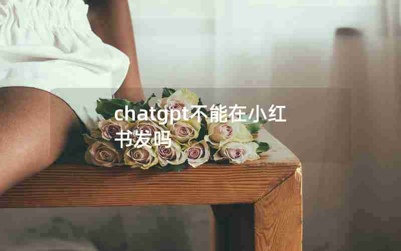 chatgpt不能在小红书发吗 chatgpt不能在小红书发吗