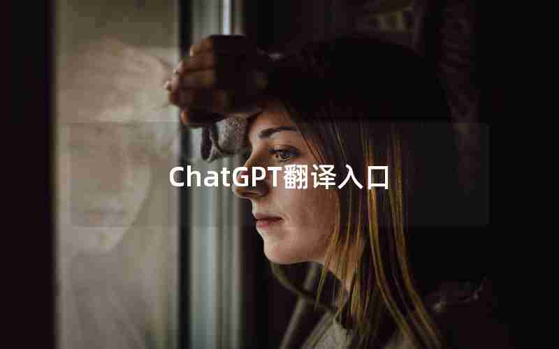 ChatGPT翻译入口