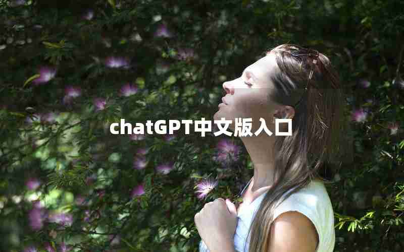 chatGPT中文版入口