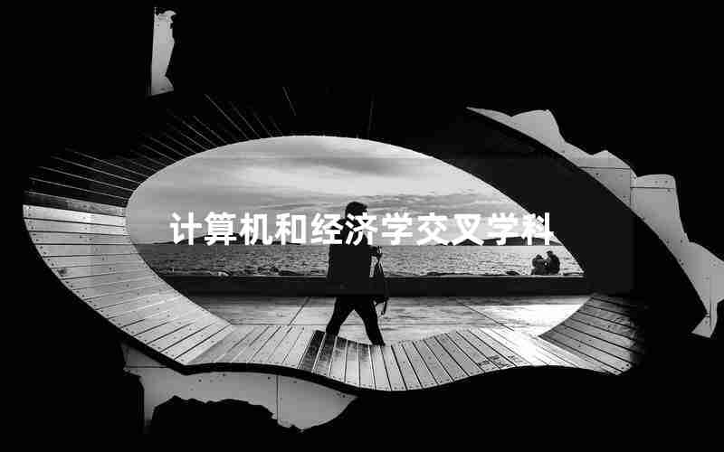 计算机和经济学交叉学科 计算机和经济学交叉学科