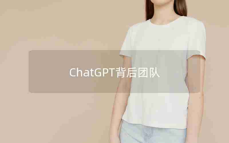 ChatGPT背后团队
