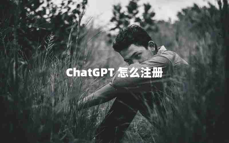 ChatGPT 怎么注册 ChatGPT 怎么注册