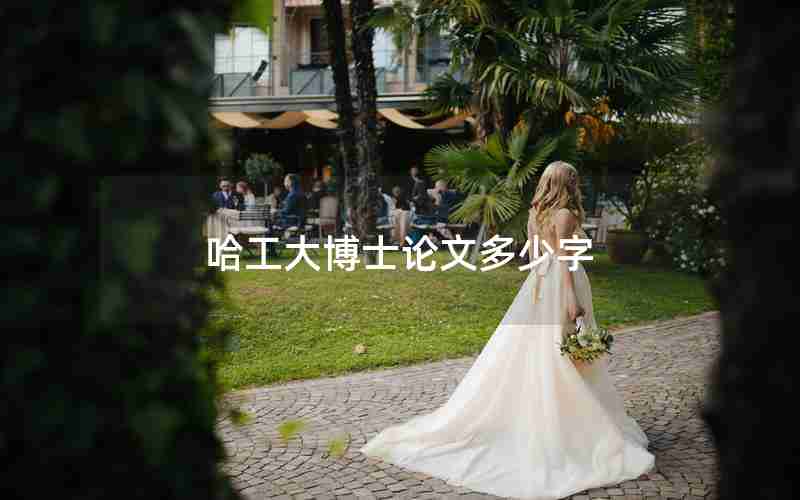 哈工大博士论文多少字 哈工大博士论文多少字