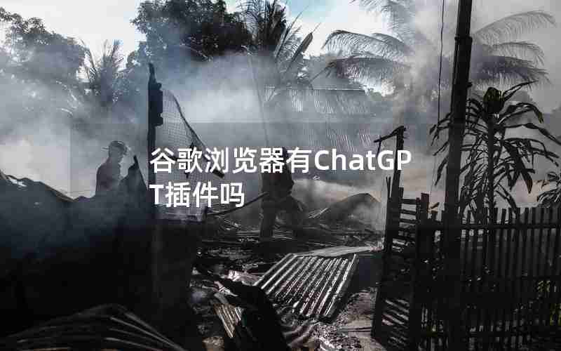 谷歌浏览器有ChatGPT插件吗
