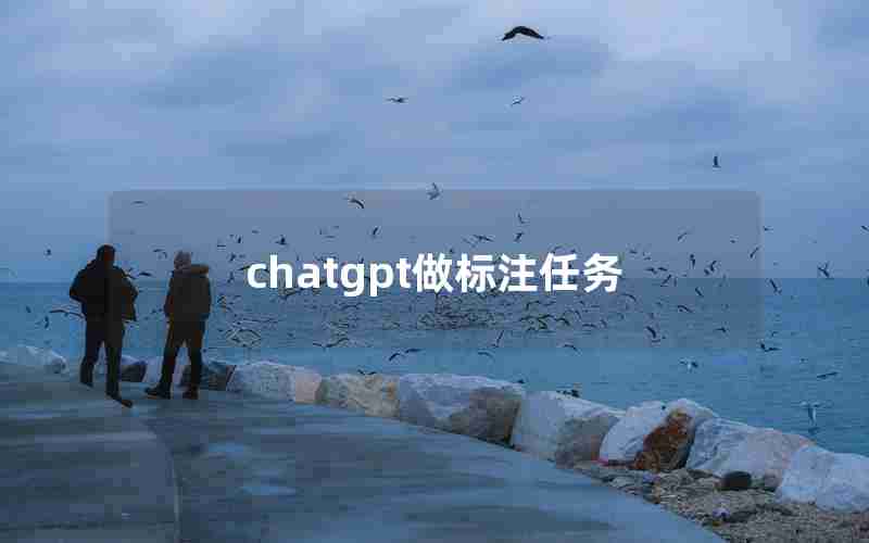 chatgpt做标注任务 chatgpt做标注任务