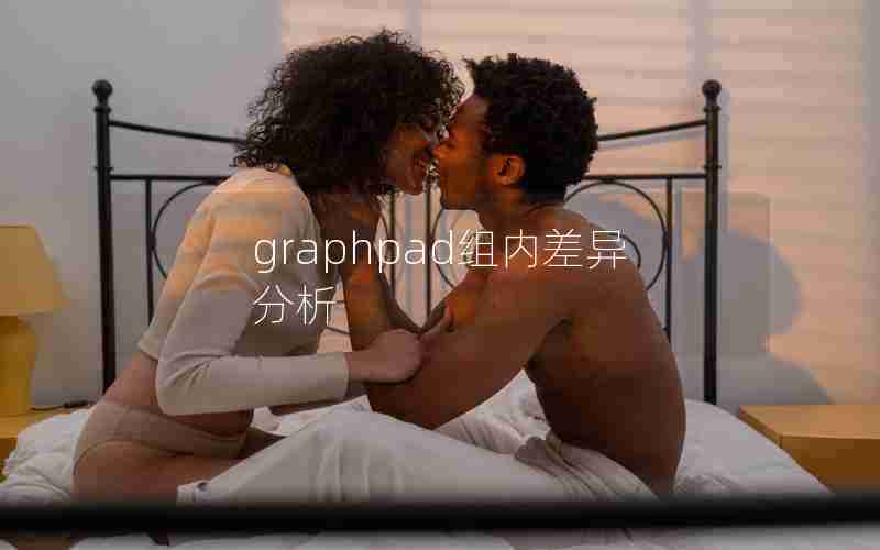 graphpad组内差异分析