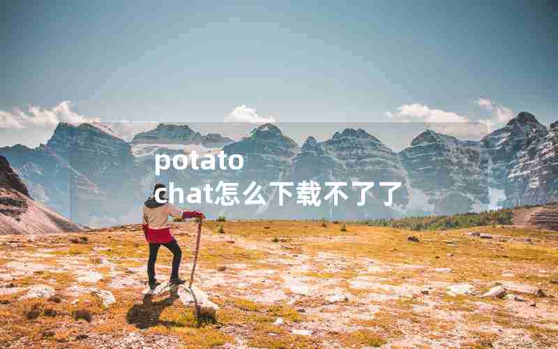 potato chat怎么下载不了了