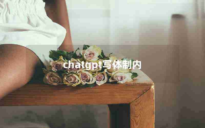 chatgpt写体制内