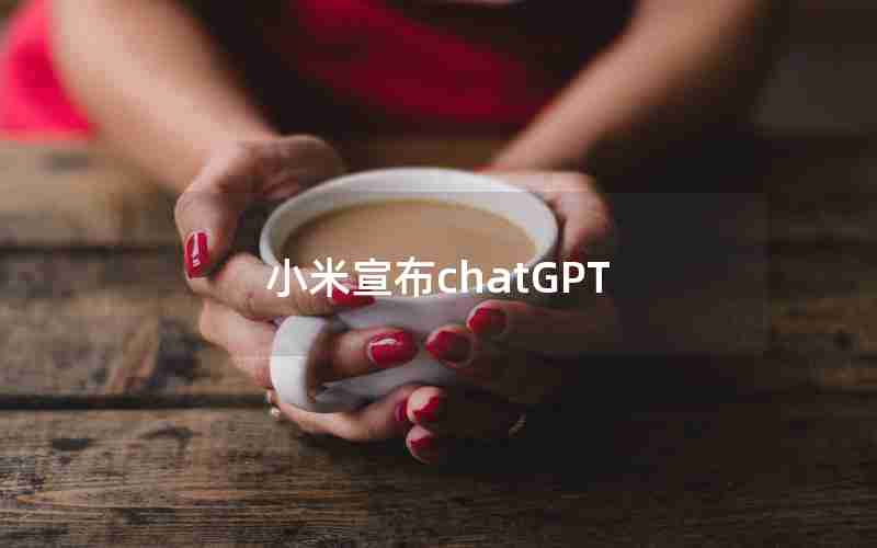 小米宣布chatGPT 小米宣布chatGPT