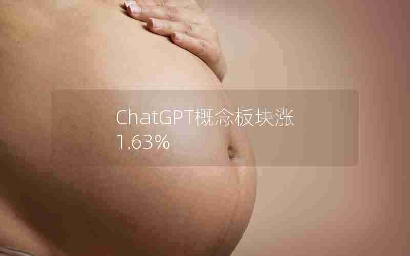 ChatGPT概念板块涨1.63% ChatGPT概念板块涨1.63%