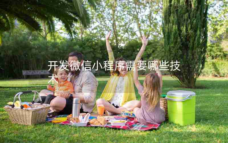 开发微信小程序需要哪些技术 开发微信小程序需要哪些技术