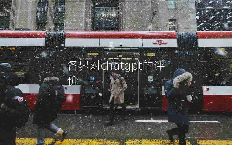 各界对chatgpt的评价
