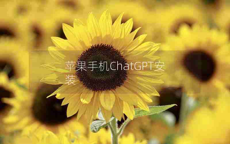 苹果手机ChatGPT安装
