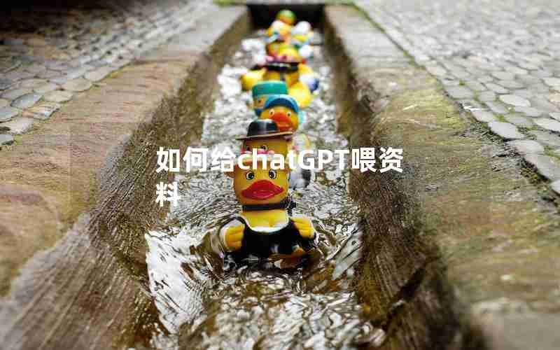 如何给chatGPT喂资料
