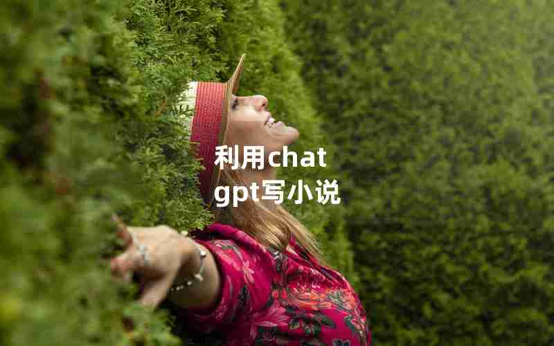 利用chat gpt写小说